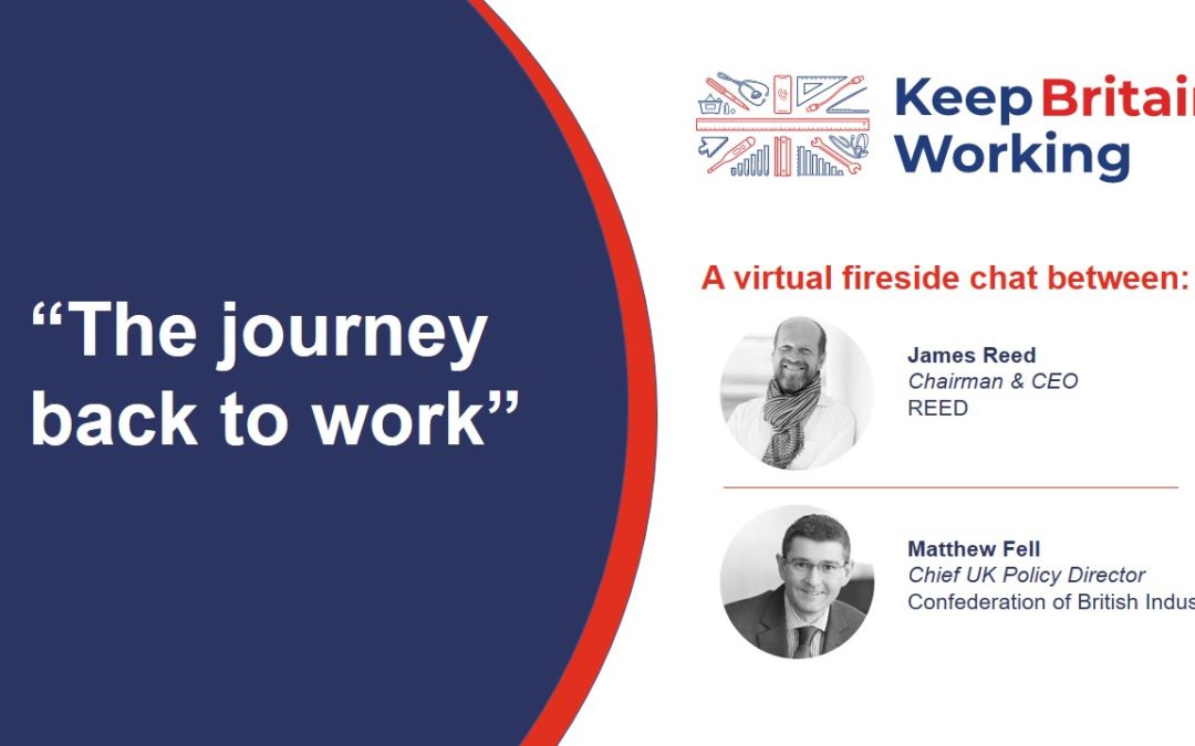 Watch our latest webinar on ‘The journey back to work’