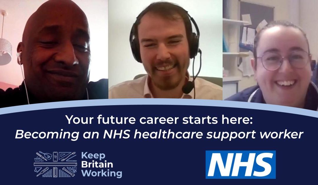 Your future career starts here: Becoming an NHS healthcare support worker – webinar