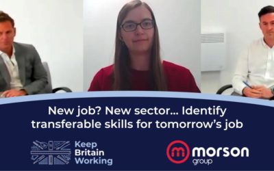 New job? New sector… Identify transferable skills for tomorrow’s job – webinar
